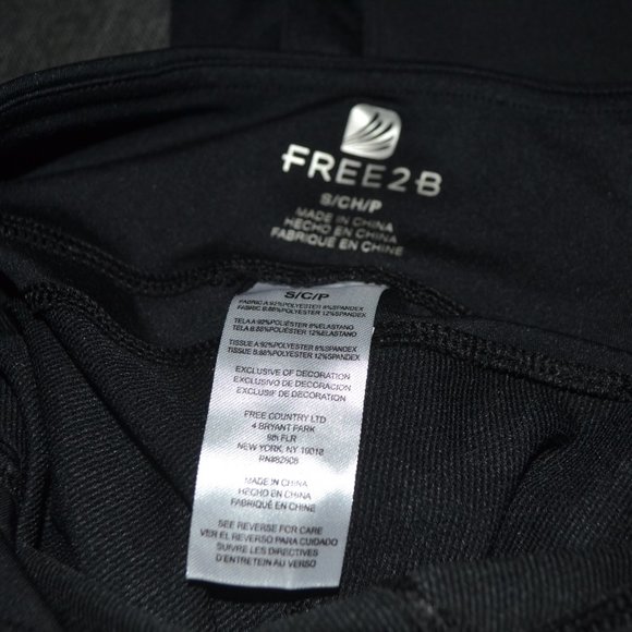 Free to Be 3/4 length Exercise Pants - Picture 2 of 2